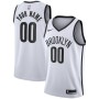 Brooklyn Nets Nike 2020/21 Swingman Custom Jersey - Association Edition - White Brooklyn Nets Nike 2020/21 Swingman Custom Jersey - Association Edition - White