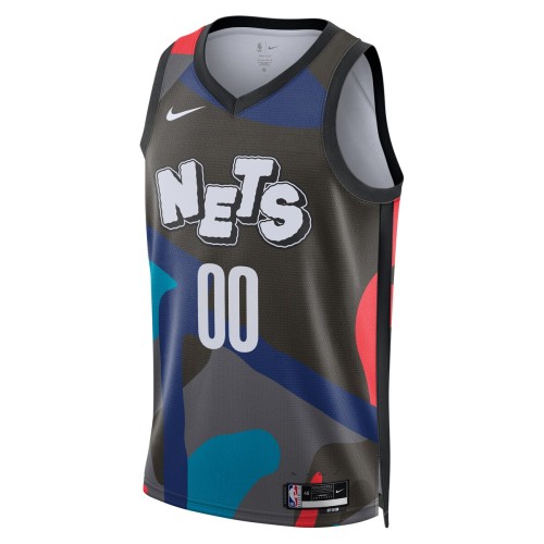 Brooklyn Nets Nike Unisex 2023/24 Custom Swingman Jersey - Black - City Edition Brooklyn Nets Nike Unisex 2023/24 Custom Swingman Jersey - Black - City Edition