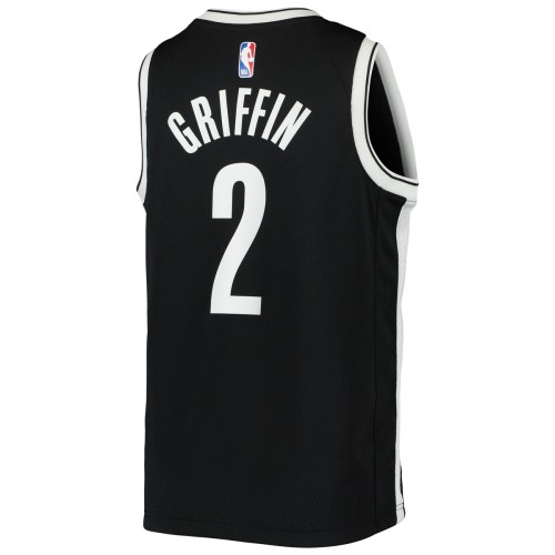 Blake Griffin Brooklyn Nets Nike Youth 2020/21 Swingman Jersey - Icon Edition - Black Blake Griffin Brooklyn Nets Nike Youth 2020/21 Swingman Jersey - Icon Edition - Black