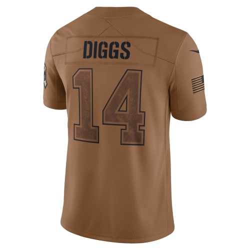 Stefon Diggs Buffalo Bills Nike 2023 Salute To Service Limited Jersey - Brown Stefon Diggs Buffalo Bills Nike 2023 Salute To Service Limited Jersey - Brown