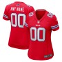 Buffalo Bills Nike Women's Alternate Custom Game Jersey - Red Buffalo Bills Nike Women's Alternate Custom Game Jersey - Red
