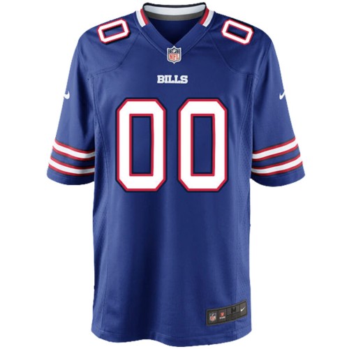 Buffalo Bills Nike Youth Custom Game Jersey - Royal Buffalo Bills Nike Youth Custom Game Jersey - Royal