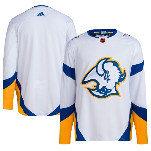 Buffalo Sabres adidas Reverse Retro 2.0 Authentic Blank Jersey - White Buffalo Sabres adidas Reverse Retro 2.0 Authentic Blank Jersey - White
