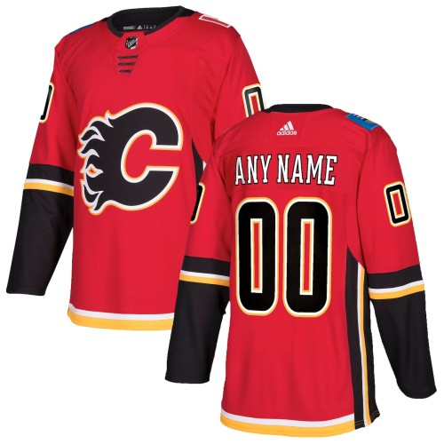 Calgary Flames adidas Authentic Custom Jersey - Red Calgary Flames adidas Authentic Custom Jersey - Red