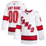 Carolina Hurricanes adidas 2020/21 Away Custom Authentic Jersey - White Carolina Hurricanes adidas 2020/21 Away Custom Authentic Jersey - White
