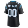 Carolina Panthers Nike Custom Game Jersey - Black Carolina Panthers Nike Custom Game Jersey - Black