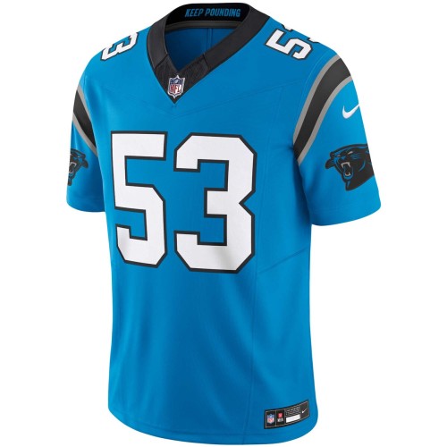 Brian Burns Carolina Panthers Nike Vapor F.U.S.E. Limited Jersey - Blue Brian Burns Carolina Panthers Nike Vapor F.U.S.E. Limited Jersey - Blue