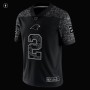 D.J. Moore Carolina Panthers Nike RFLCTV Limited Jersey - Black D.J. Moore Carolina Panthers Nike RFLCTV Limited Jersey - Black