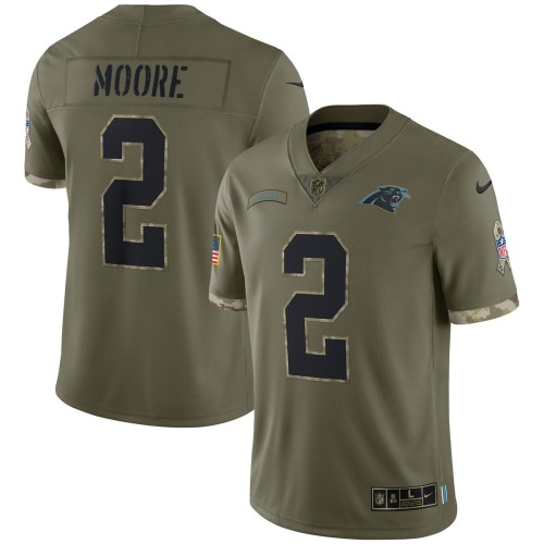 D.J. Moore Carolina Panthers Nike 2022 Salute To Service Limited Jersey - Olive D.J. Moore Carolina Panthers Nike 2022 Salute To Service Limited Jersey - Olive