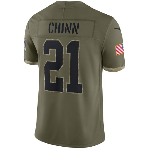 Jeremy Chinn Carolina Panthers Nike 2022 Salute To Service Limited Jersey - Olive Jeremy Chinn Carolina Panthers Nike 2022 Salute To Service Limited Jersey - Olive