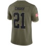 Jeremy Chinn Carolina Panthers Nike 2022 Salute To Service Limited Jersey - Olive Jeremy Chinn Carolina Panthers Nike 2022 Salute To Service Limited Jersey - Olive