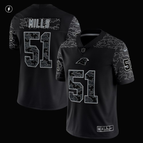 Sam Mills Carolina Panthers Nike Retired Player RFLCTV Limited Jersey - Black Sam Mills Carolina Panthers Nike Retired Player RFLCTV Limited Jersey - Black