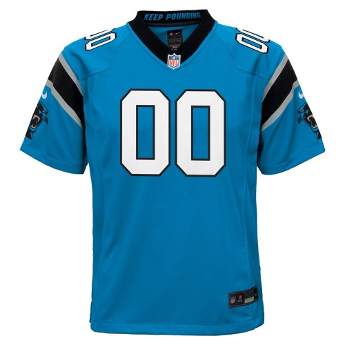 Carolina Panthers Nike Youth Alternate Custom Game Jersey - Blue Carolina Panthers Nike Youth Alternate Custom Game Jersey - Blue