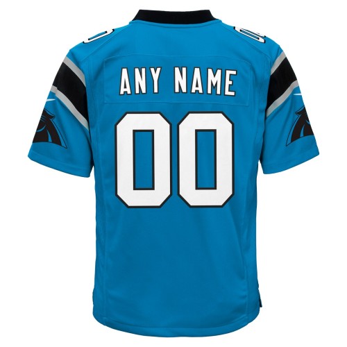Carolina Panthers Nike Youth Alternate Custom Game Jersey - Blue Carolina Panthers Nike Youth Alternate Custom Game Jersey - Blue