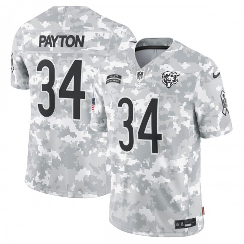 Walter Payton Chicago Bears Nike 2024 Salute to Service Retired Player Limited Jersey - Arctic Camo Walter Payton Chicago Bears Nike 2024 Salute to Service Retired Player Limited Jersey - Arctic Camo