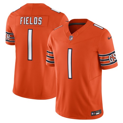 Justin Fields Chicago Bears Nike Vapor F.U.S.E. Limited Jersey - Orange Justin Fields Chicago Bears Nike Vapor F.U.S.E. Limited Jersey - Orange
