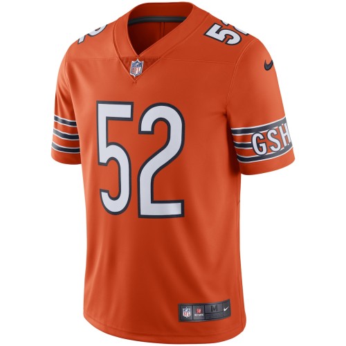 Khalil Mack Chicago Bears Nike Vapor Limited Jersey - Orange Khalil Mack Chicago Bears Nike Vapor Limited Jersey - Orange
