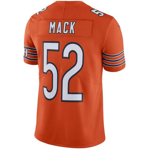 Khalil Mack Chicago Bears Nike Vapor Limited Jersey - Orange Khalil Mack Chicago Bears Nike Vapor Limited Jersey - Orange