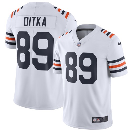 Mike Ditka Chicago Bears Nike 2019 Alternate Classic Retired Player Limited Jersey - White Mike Ditka Chicago Bears Nike 2019 Alternate Classic Retired Player Limited Jersey - White