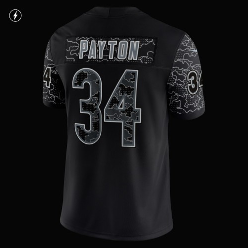 Walter Payton Chicago Bears Nike Retired Player RFLCTV Limited Jersey - Black Walter Payton Chicago Bears Nike Retired Player RFLCTV Limited Jersey - Black