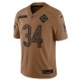 Walter Payton Chicago Bears Nike 2023 Salute To Service Retired Player Limited Jersey - Brown Walter Payton Chicago Bears Nike 2023 Salute To Service Retired Player Limited Jersey - Brown