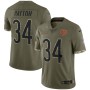 Walter Payton Chicago Bears 2022 Salute To Service Retired Player Limited Jersey - Olive Walter Payton Chicago Bears 2022 Salute To Service Retired Player Limited Jersey - Olive
