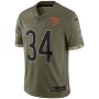 Walter Payton Chicago Bears 2022 Salute To Service Retired Player Limited Jersey - Olive Walter Payton Chicago Bears 2022 Salute To Service Retired Player Limited Jersey - Olive