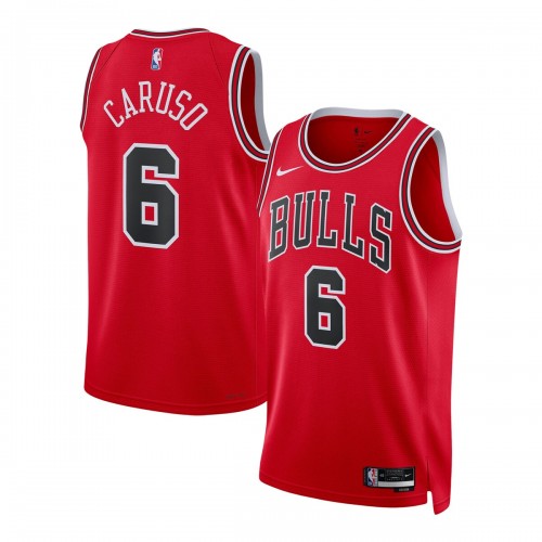 Alex Caruso Chicago Bulls Nike Unisex Swingman Jersey - Icon Edition - Red Alex Caruso Chicago Bulls Nike Unisex Swingman Jersey - Icon Edition - Red