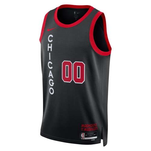Chicago Bulls Nike Unisex 2023/24 Custom Swingman Jersey - Black - City Edition Chicago Bulls Nike Unisex 2023/24 Custom Swingman Jersey - Black - City Edition