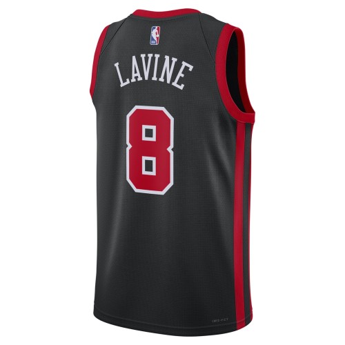 Zach LaVine Chicago Bulls Nike Unisex 2023/24 Swingman Jersey - Black - City Edition Zach LaVine Chicago Bulls Nike Unisex 2023/24 Swingman Jersey - Black - City Edition