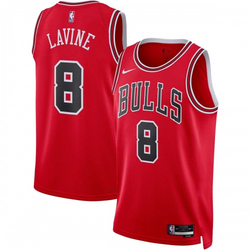 Zach LaVine Chicago Bulls Nike Unisex 2022/23 Swingman Jersey - Icon Edition - Red Zach LaVine Chicago Bulls Nike Unisex 2022/23 Swingman Jersey - Icon Edition - Red