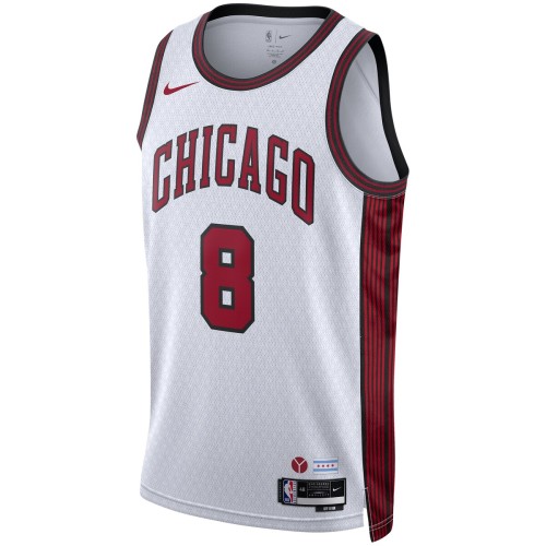 Zach LaVine Chicago Bulls Nike Unisex 2022/23 Swingman Jersey - City Edition - White Zach LaVine Chicago Bulls Nike Unisex 2022/23 Swingman Jersey - City Edition - White