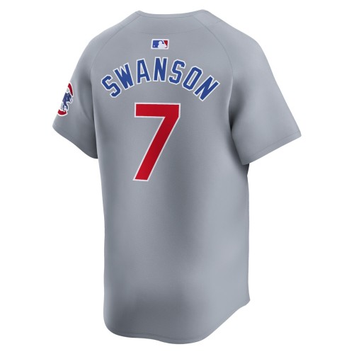Dansby Swanson Chicago Cubs Nike Road Limited Player Jersey – Gray Dansby Swanson Chicago Cubs Nike Road Limited Player Jersey – Gray