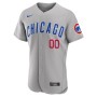 Chicago Cubs Nike Road Authentic Custom Jersey - Gray Chicago Cubs Nike Road Authentic Custom Jersey - Gray