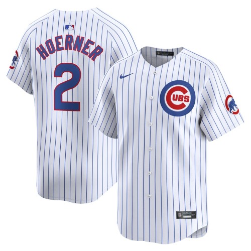 Nico Hoerner Chicago Cubs Nike Home Limited Player Jersey - White Nico Hoerner Chicago Cubs Nike Home Limited Player Jersey - White
