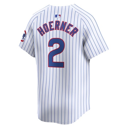 Nico Hoerner Chicago Cubs Nike Home Limited Player Jersey - White Nico Hoerner Chicago Cubs Nike Home Limited Player Jersey - White