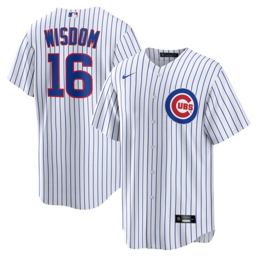 Patrick Wisdom Chicago Cubs Nike Home Replica Jersey - White Patrick Wisdom Chicago Cubs Nike Home Replica Jersey - White