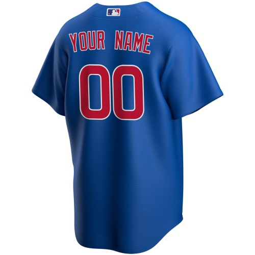 Chicago Cubs Nike Alternate Replica Custom Jersey - Royal Chicago Cubs Nike Alternate Replica Custom Jersey - Royal