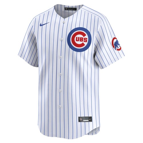 Chicago Cubs Nike Home Limited Custom Jersey - White Chicago Cubs Nike Home Limited Custom Jersey - White