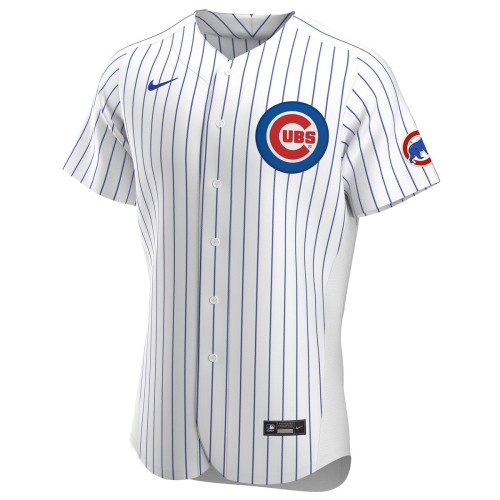 Chicago Cubs Nike Home Custom Pick-A-Player Retired Roster Authentic Jersey - White Chicago Cubs Nike Home Custom Pick-A-Player Retired Roster Authentic Jersey - White