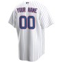 Chicago Cubs Nike Home Replica Custom Jersey - White Chicago Cubs Nike Home Replica Custom Jersey - White