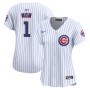 Chicago Cubs Nike Women's #1 Mom Home Limited Jersey - White Chicago Cubs Nike Women's #1 Mom Home Limited Jersey - White