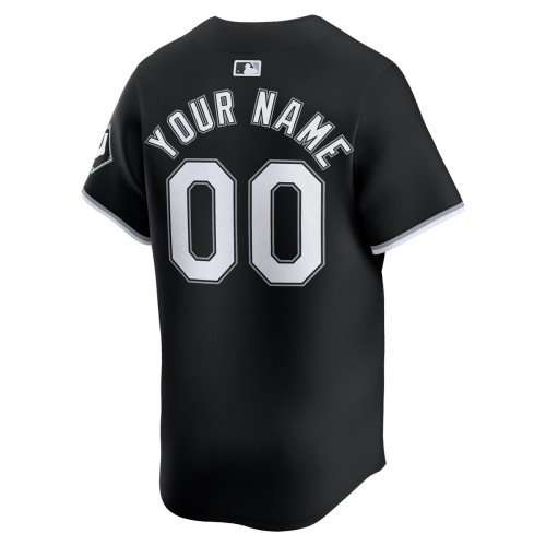 Chicago White Sox Nike Alternate Limited Custom Jersey – Black Chicago White Sox Nike Alternate Limited Custom Jersey – Black