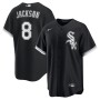 Bo Jackson Chicago White Sox Nike Alternate Cooperstown Collection Replica Player Jersey - Black Bo Jackson Chicago White Sox Nike Alternate Cooperstown Collection Replica Player Jersey - Black