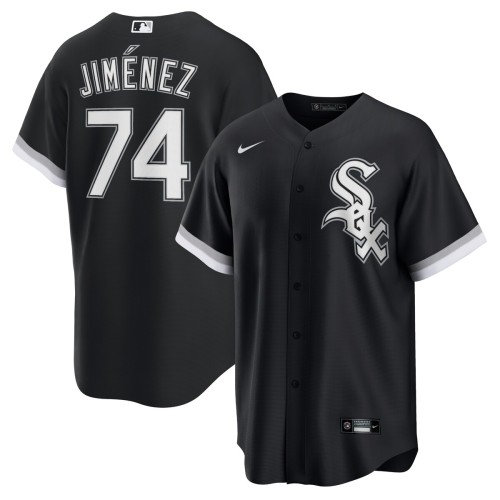 Eloy Jimenez Chicago White Sox Nike Alternate Replica Player Name Jersey - Black Eloy Jimenez Chicago White Sox Nike Alternate Replica Player Name Jersey - Black
