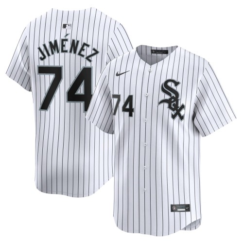 Eloy Jimenez Chicago White Sox Nike Home Limited Player Jersey - White Eloy Jimenez Chicago White Sox Nike Home Limited Player Jersey - White