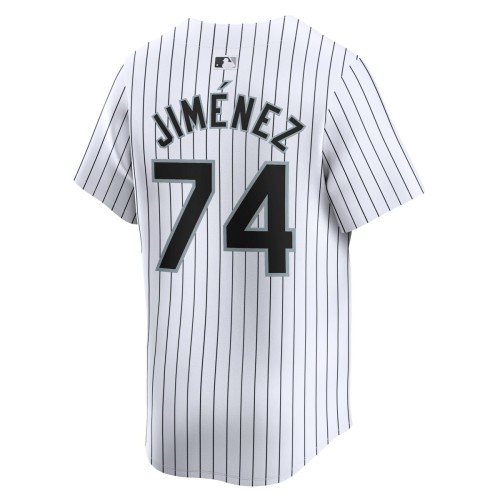Eloy Jimenez Chicago White Sox Nike Home Limited Player Jersey - White Eloy Jimenez Chicago White Sox Nike Home Limited Player Jersey - White
