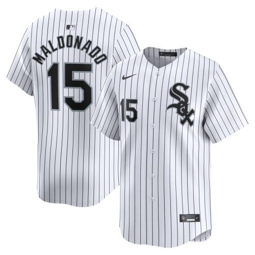 Martín Maldonado Chicago White Sox Nike Home Limited Player Jersey – White Martín Maldonado Chicago White Sox Nike Home Limited Player Jersey – White