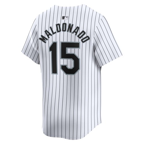 Martín Maldonado Chicago White Sox Nike Home Limited Player Jersey – White Martín Maldonado Chicago White Sox Nike Home Limited Player Jersey – White