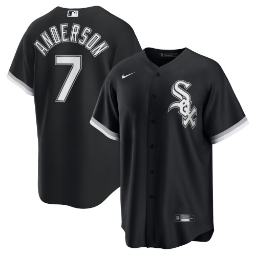 Tim Anderson Chicago White Sox Nike Alternate Replica Player Jersey - Black Tim Anderson Chicago White Sox Nike Alternate Replica Player Jersey - Black